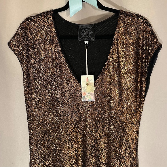 NEW! Johnny Was TOTO SEQUIN MAXI DRESS - Picture 5 of 10